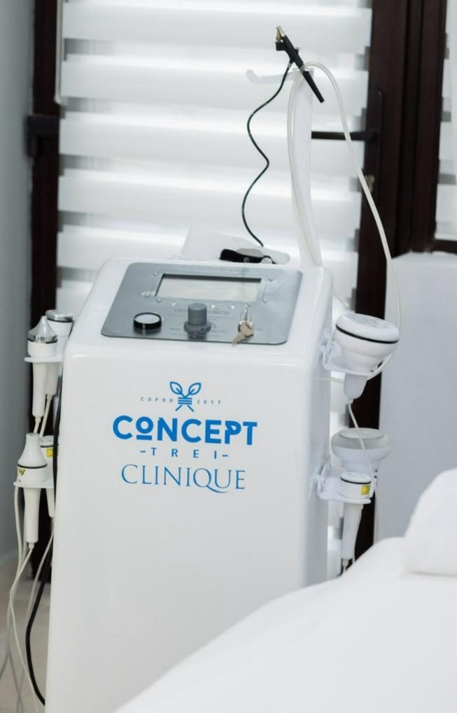 Aparat Dermedics de radiofrecvență, Concept TREI Clinique