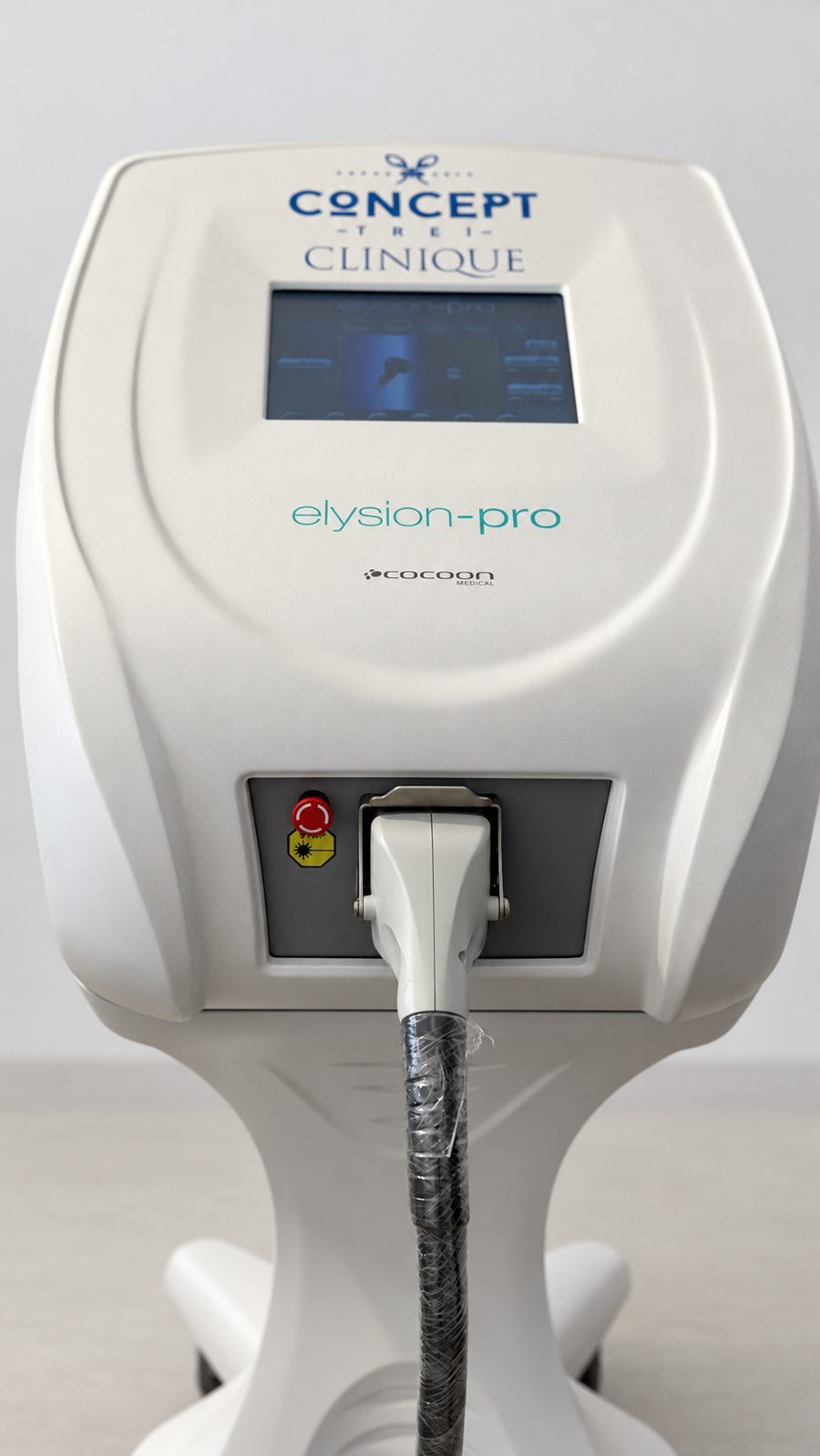 Laser diodă Elysion Pro pentru epilare definitivă la Concept TREI Clinique Iași